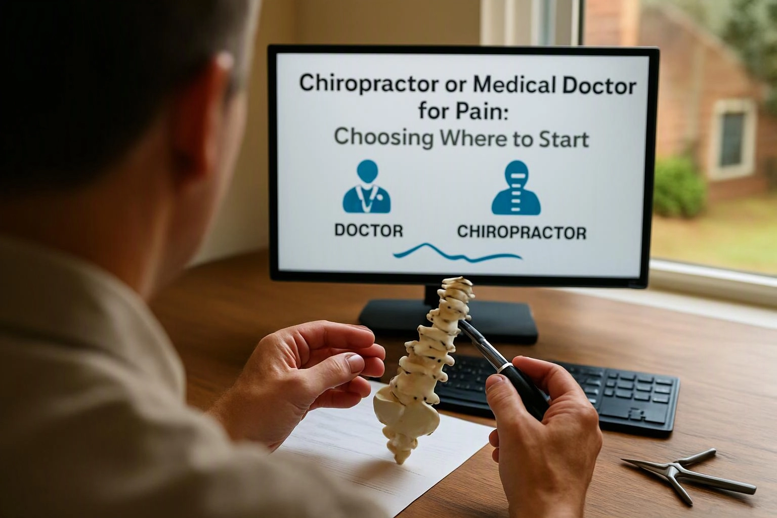 Chiropractor or Medical Doctor for Pain: Choosing Where to Start