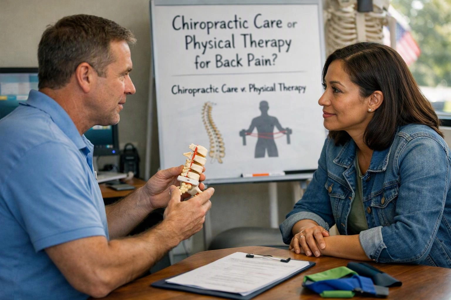 Chiropractic Care or Physical Therapy for Back Pain?