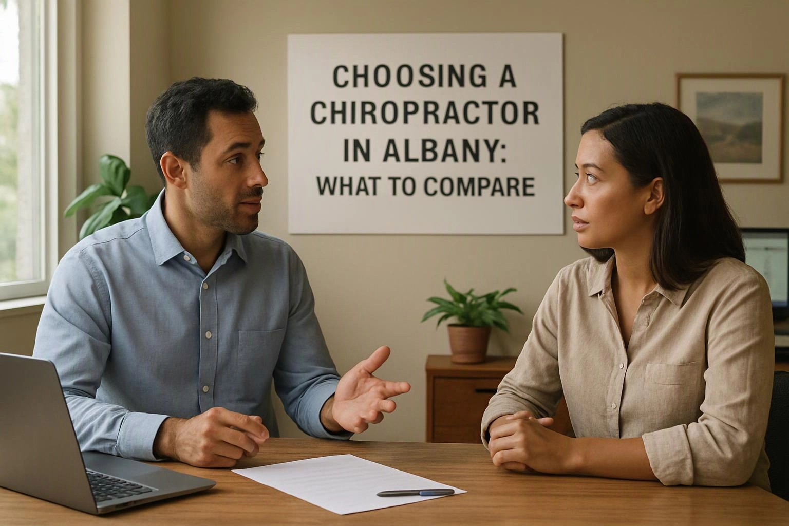 Choosing a Chiropractor in Albany: What to Compare