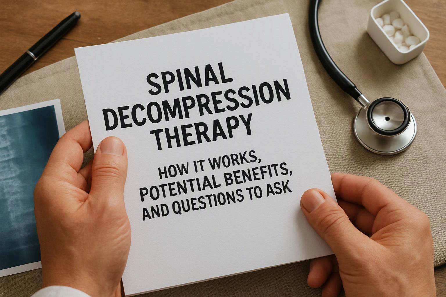 Spinal Decompression Therapy: How It Works, Potential Benefits, and Questions to Ask